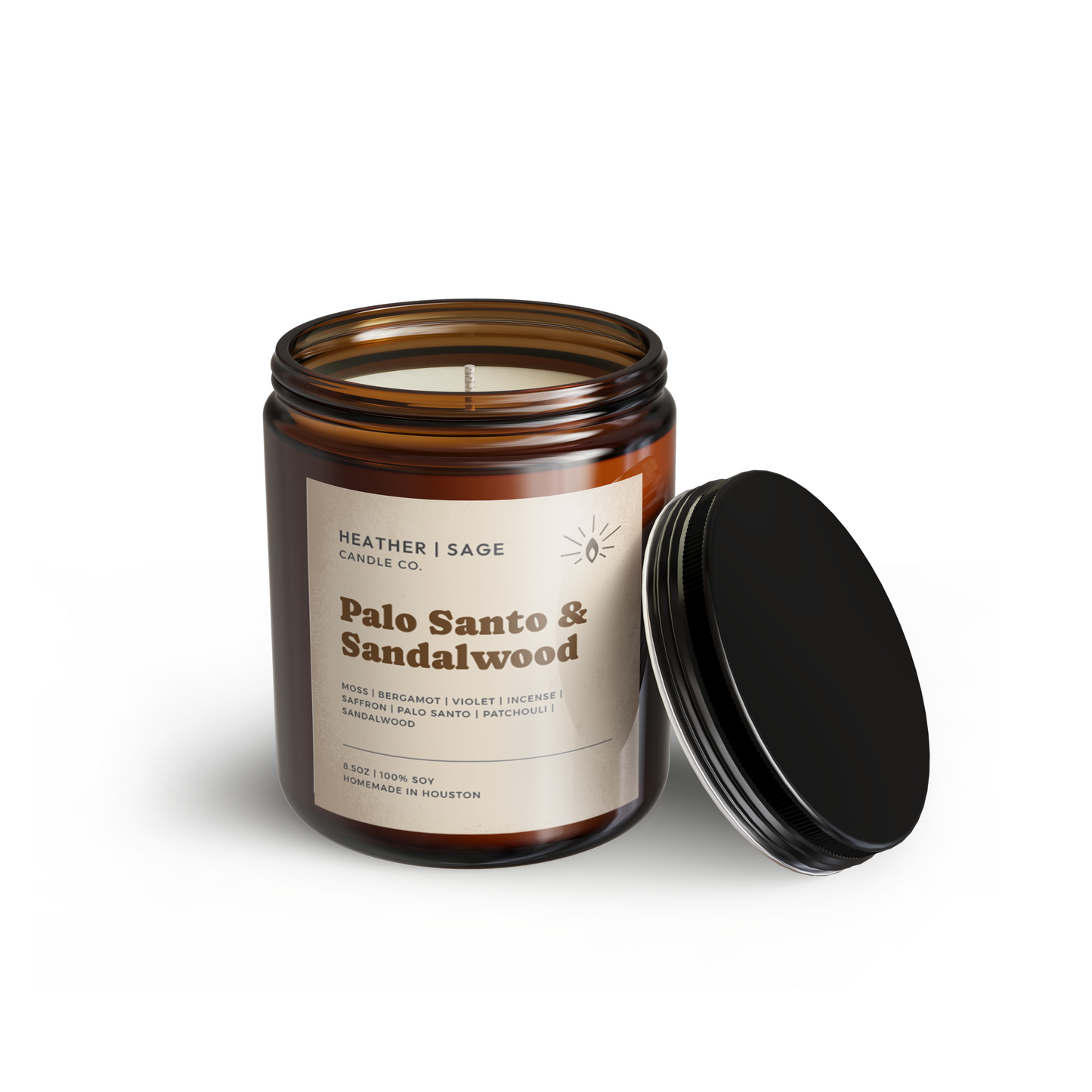 Palo Santo and Sandalwood Candle