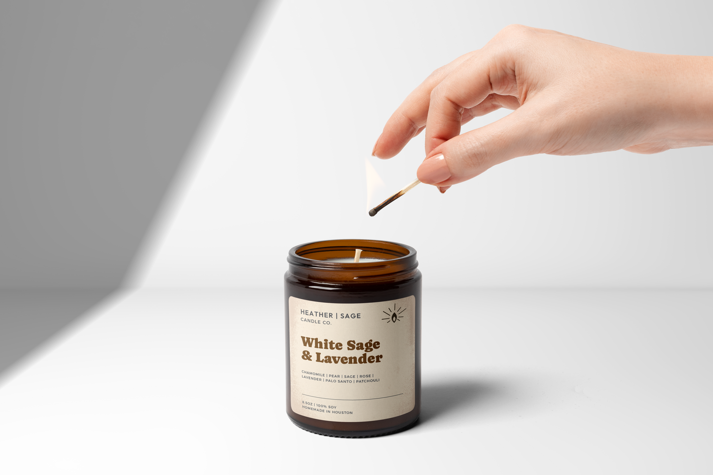 White Sage Soy Candle