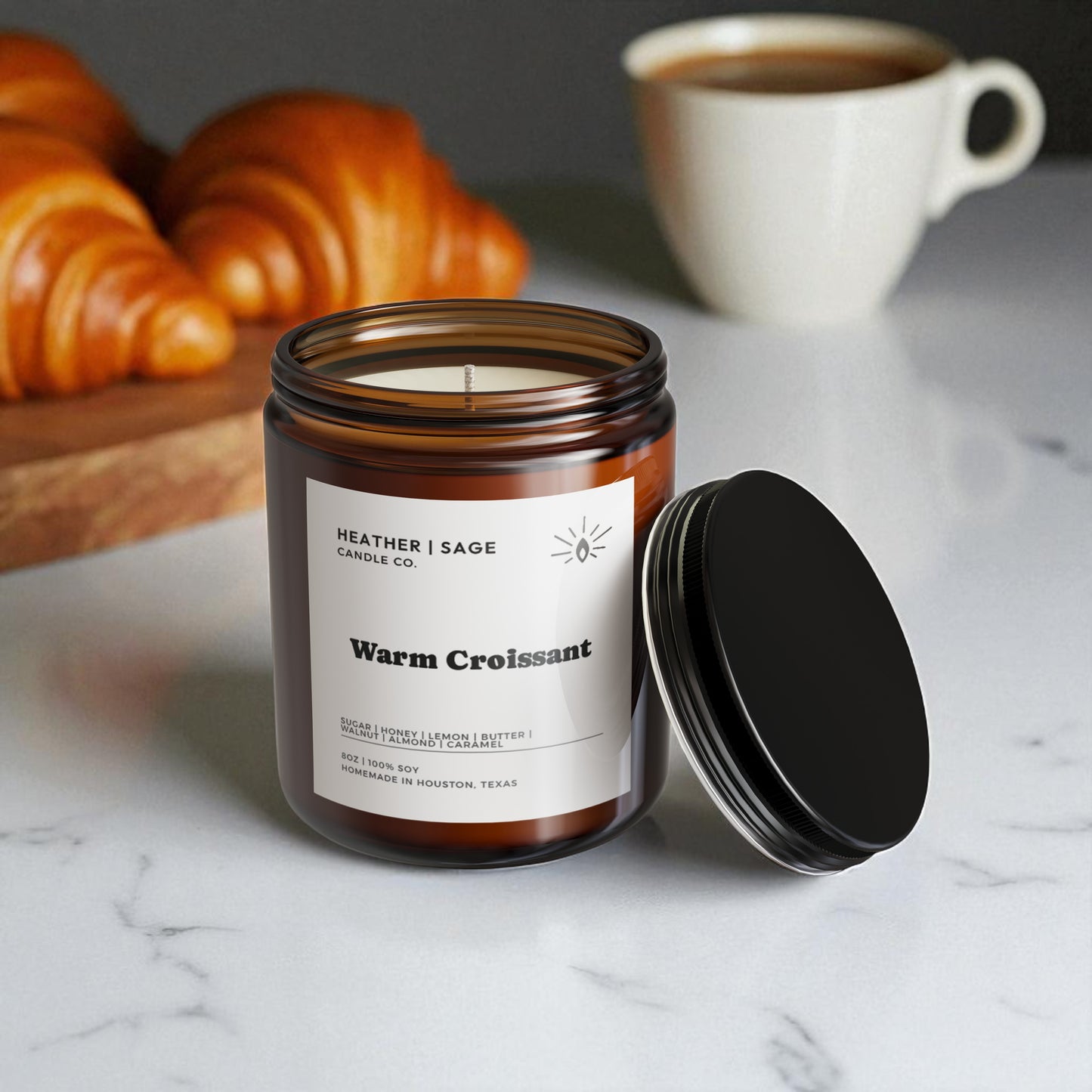 Warm Croissant Candle