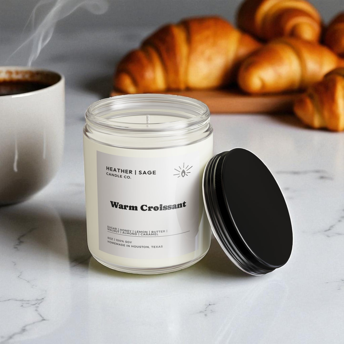 Warm Croissant Candle