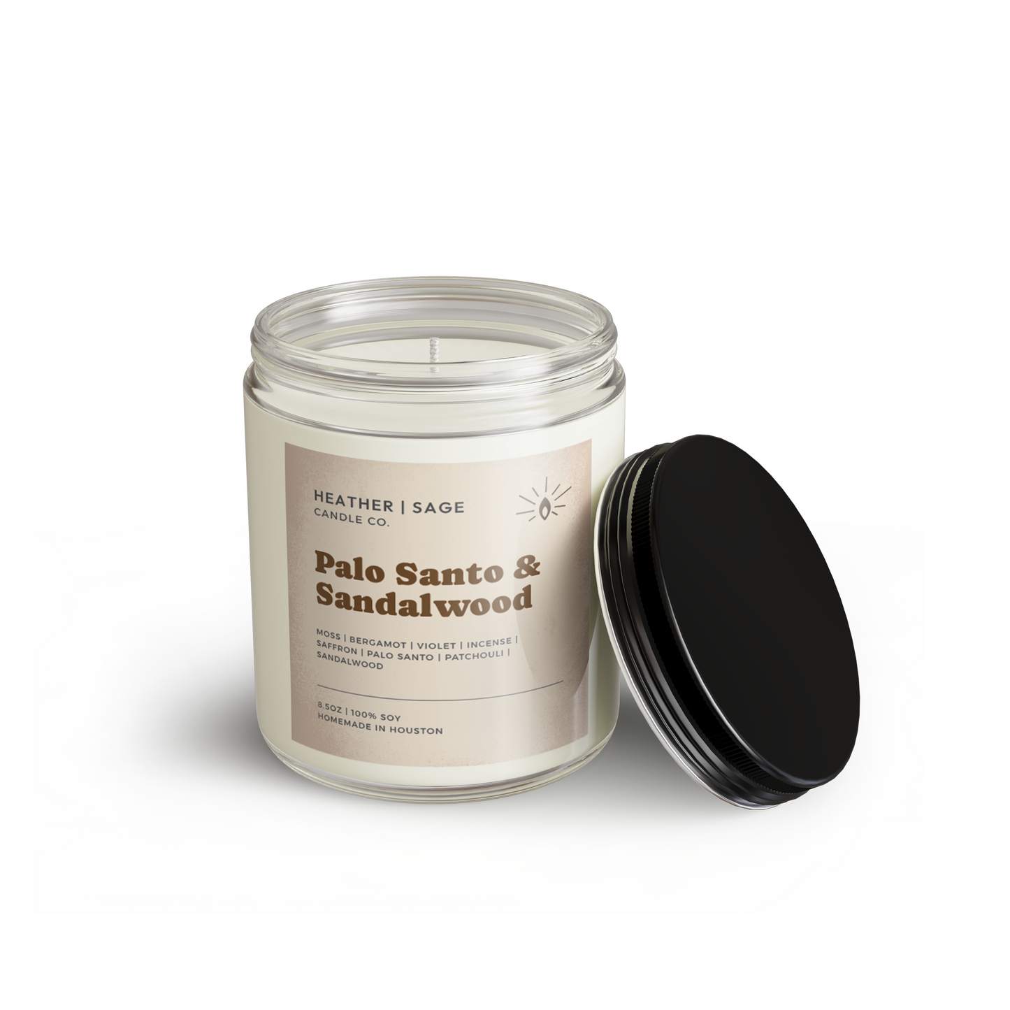 Palo Santo and Sandalwood Candle