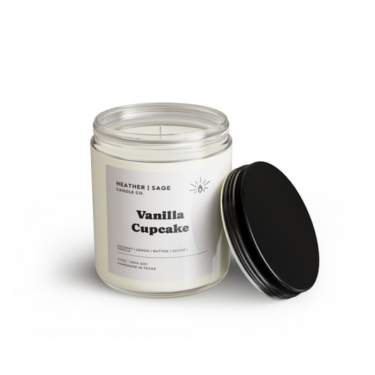 Vanilla Cupcake Candle