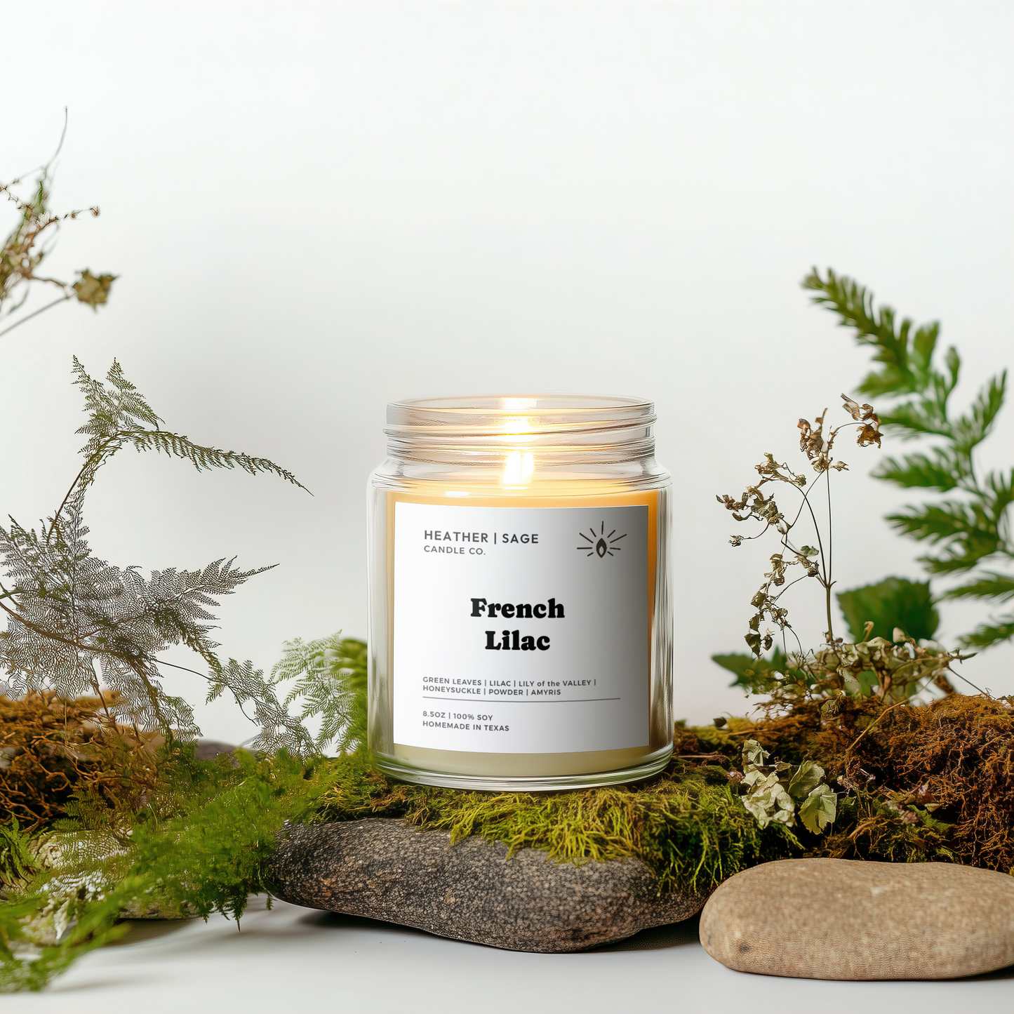 French Lilac Candle