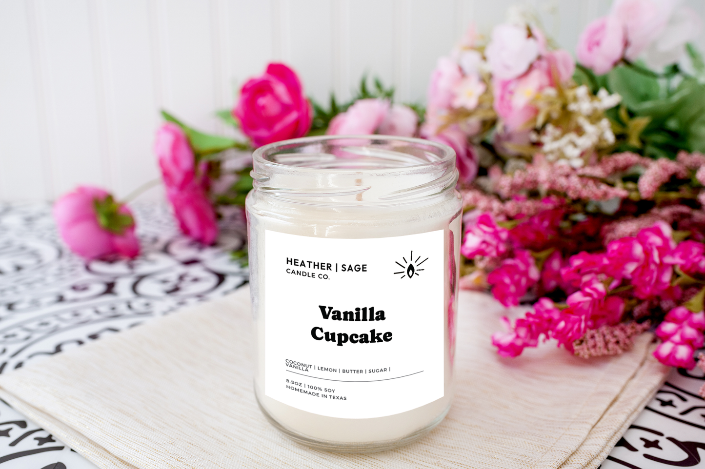 Vanilla Cupcake Candle